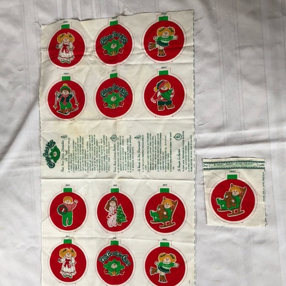 1984 Cabbage Patch Kids Cut and Sew Ornaments - Picture 8 of 8